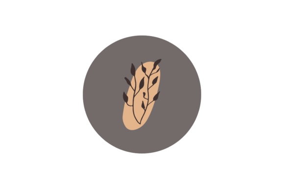Boho Flowers Color Icon Svg Graphics and Illustrations