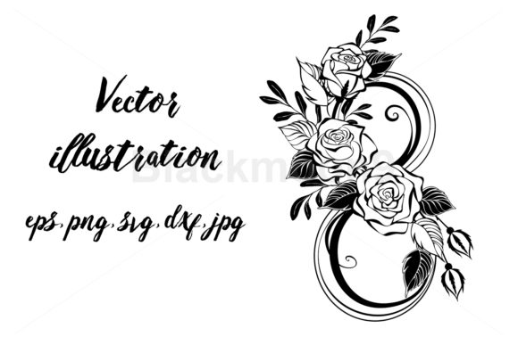 Eight with Contour Roses 8 March Graphics and Illustrations Review