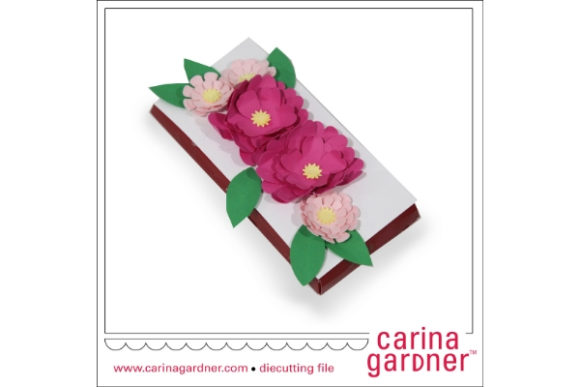 Happy Candy Bar Bouquet 3D SVG Paper Flowers