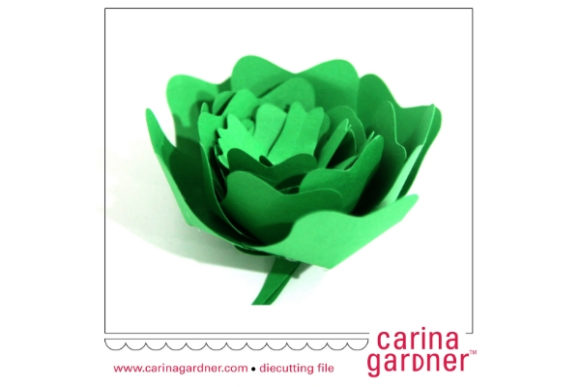 Planted Succulent: Elevating 3D SVG Paper Flowers for Modern Publishing