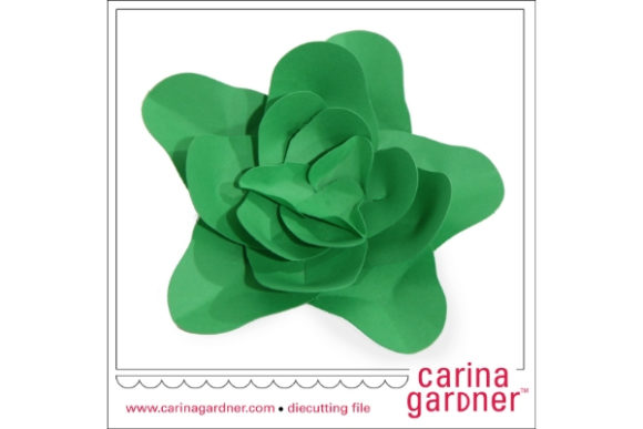 Sweet Succulent: 3D SVG Paper Flowers for Modern Blogs