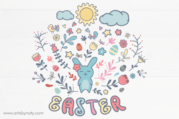 The Lovely Easter Bunny and Flowers Embroidery Review